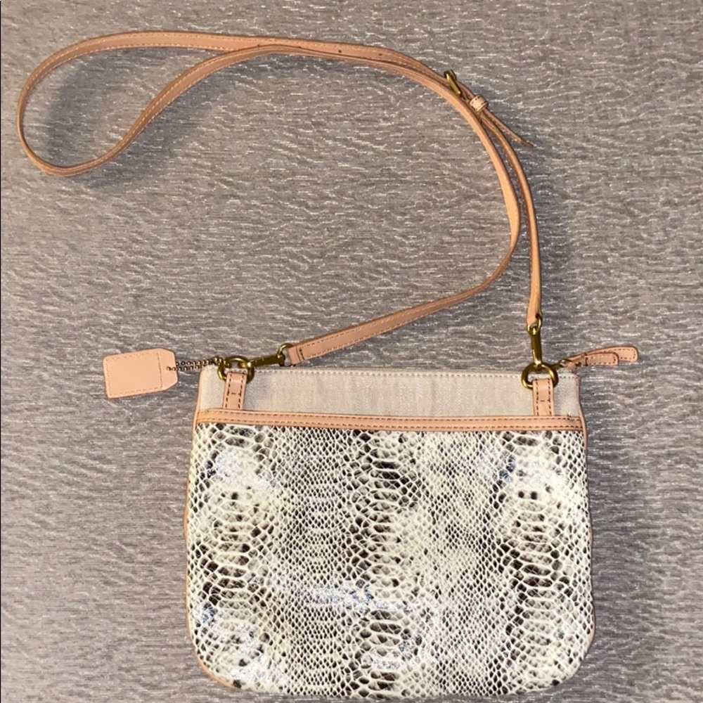 Fossil Crossbody Snakeskin Purse - Picture 4 of 8